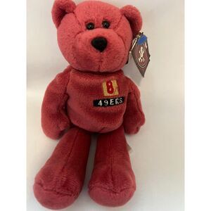 STEVE YOUNG Limited Treasures Pro Teddy Bear #8 - San Francisco 49ers RARE
